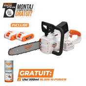 Promo Electroferastrau pe acumulator RURIS 2844e {contine 2 acumulatori 2400e x-charge}