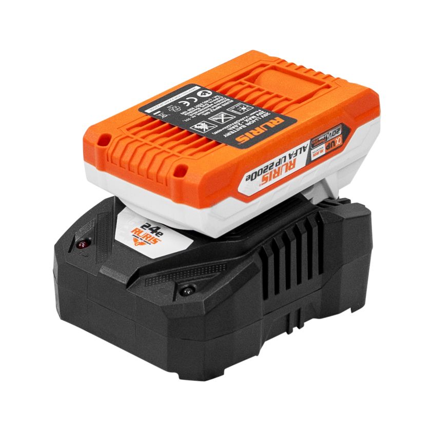Kit acumulator + incarcator RURIS Alfa UP 2222e 20 V - RURIS
