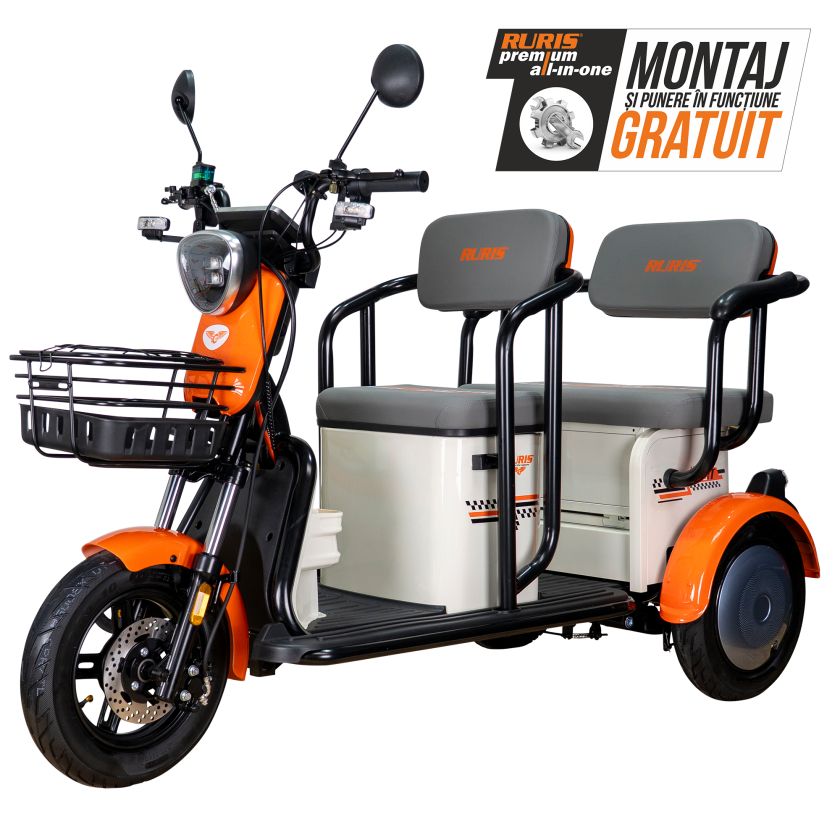 Triciclu electric Cargo RURIS PILOT 3020 A 2000 W