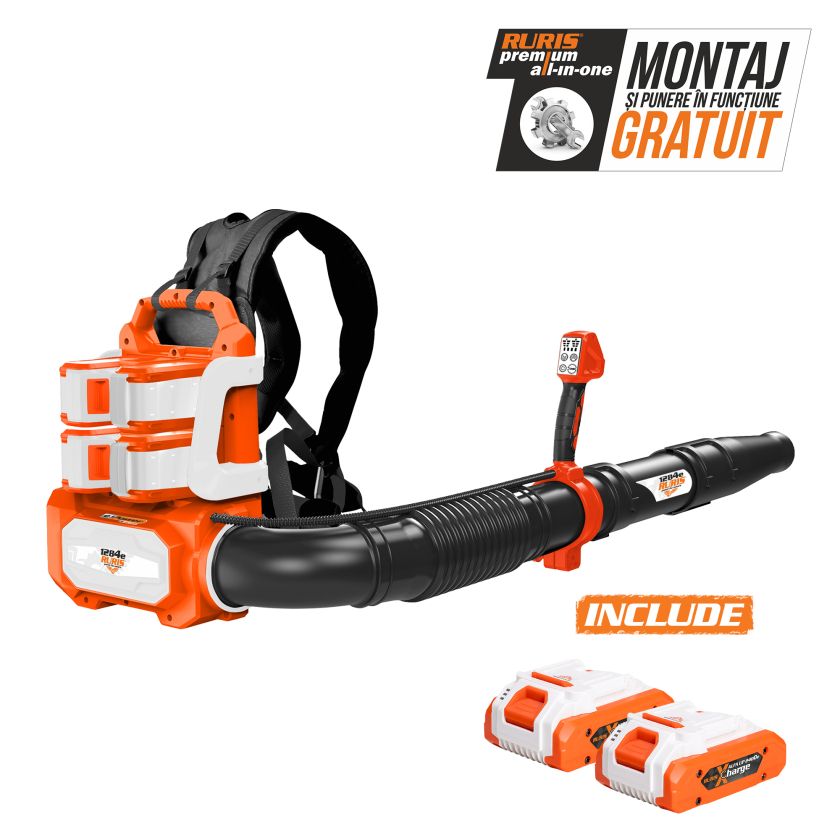 Suflanta pe acumulator ruris 1284e power alfa up {contine 2 acumulatori 2400e x-charge}
