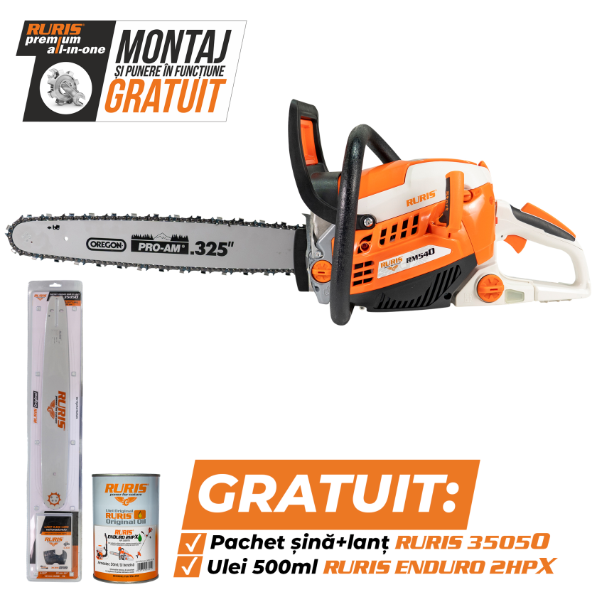 Promo Motoferastrau RURIS RM 540  3.6  CP 