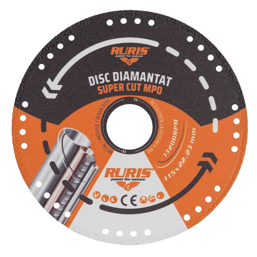 Disc RURIS Super Cut MPO 115x22.23