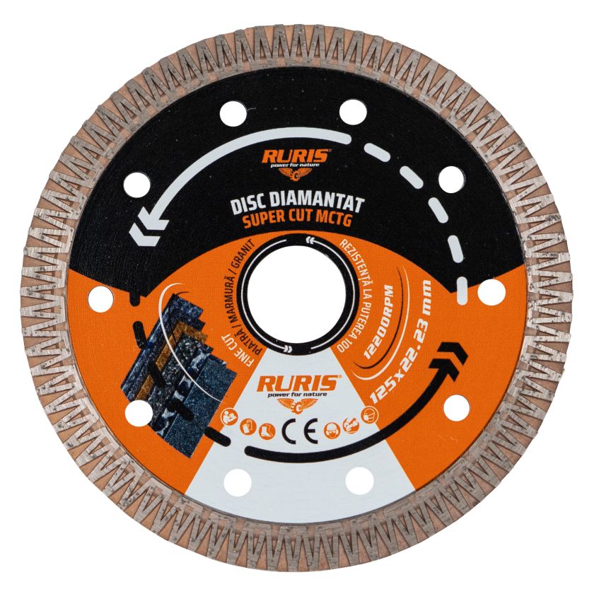 Disc RURIS Super Cut MCTG 125x22.23