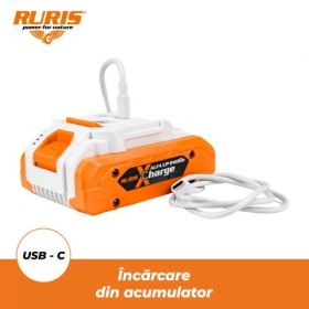 Acumulator RURIS Alfa UP 2400e X - Charge 20 V