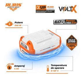 Acumulator RURIS Alfa UP 6400 E  60 V