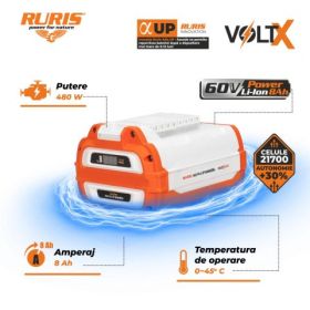 Acumulator RURIS Alfa UP 6800 E  60 V