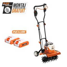 Motosapa pe acumulator RURIS 4044e {contine 2 acumulatori 2400e x-charge}