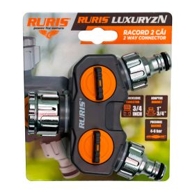 Racord cu 2 cai RURIS LuxuryZn