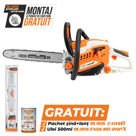 Promo Motoferastrau RURIS RM 420  2.8  CP 